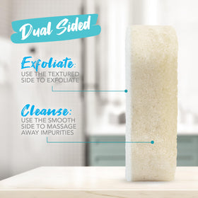 Spongeables Pedi Scrub in use during a foot care routine
