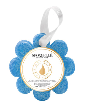 SPONGELLÉ Freesia Pear Bath Sponge front view