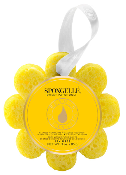 SPONGELLÉ Sweet Patchouli Bath Sponge front view