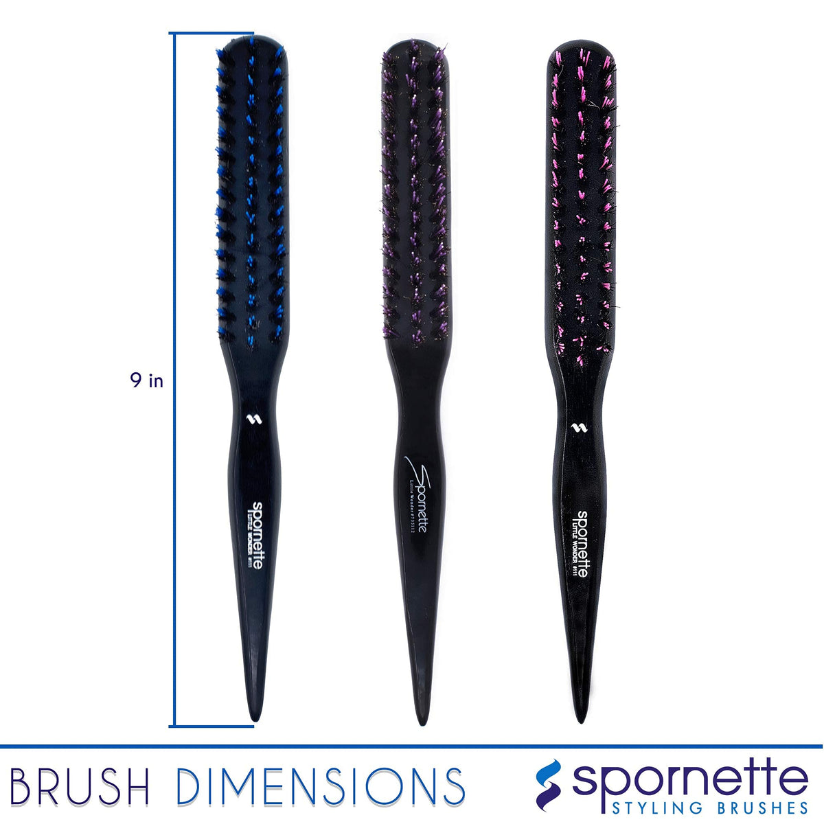 SPORNETTE Little Wonder Hair Brush packaging