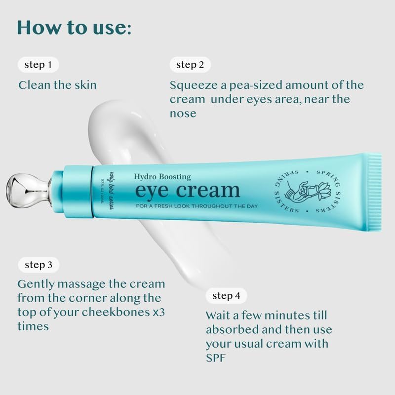 SPRING SISTERS Under Eye Cream with a refreshing texture