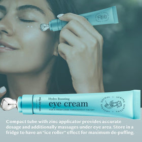 SPRING SISTERS Under Eye Cream with ingredients displayed