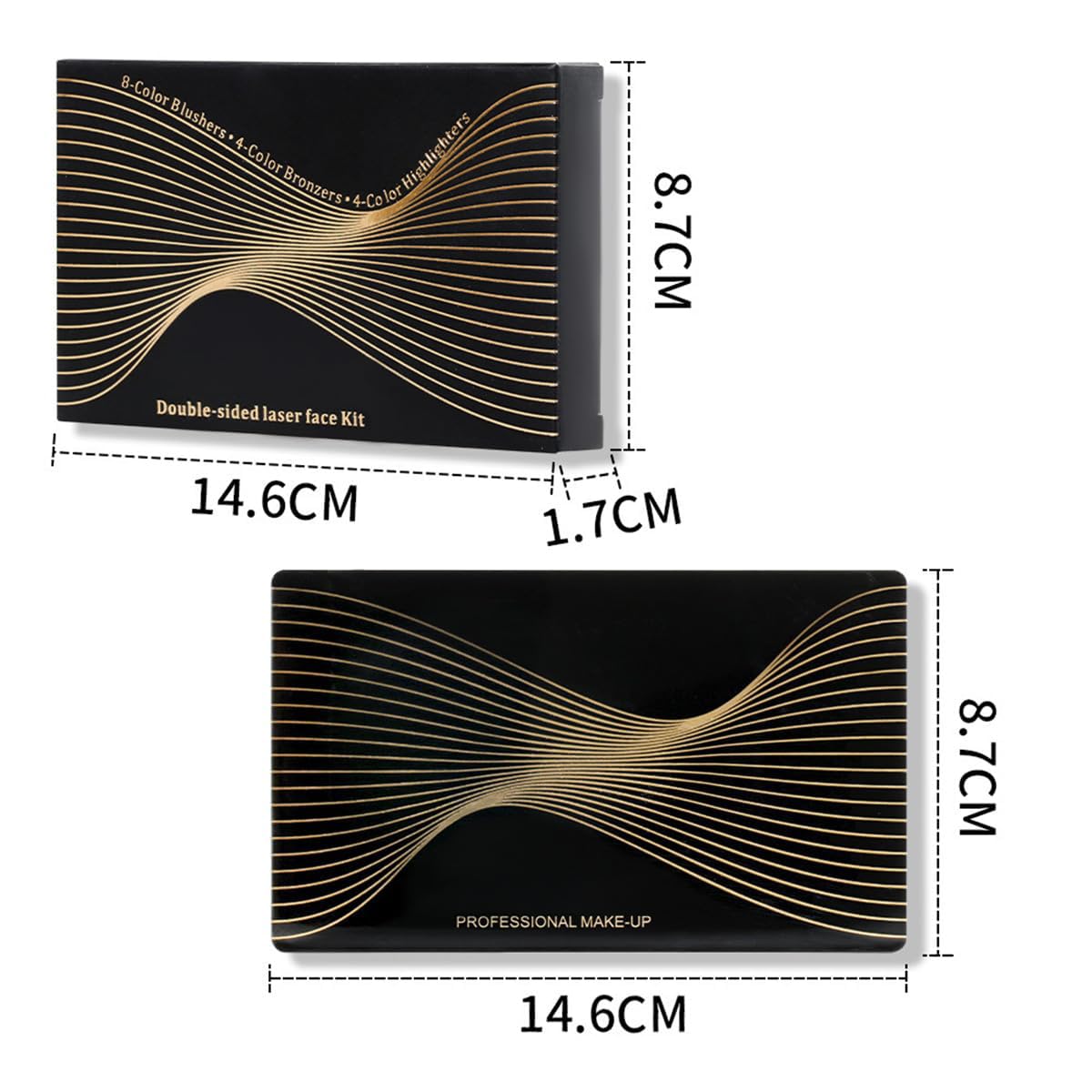 SPRINGSKY contour palette packaging with product details