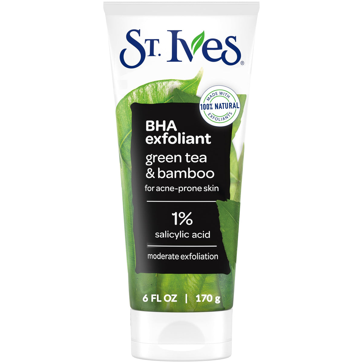 St. Ives Blackhead Clearing Face Scrub 6 oz front view