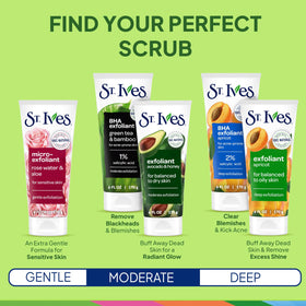 St. Ives Blackhead Clearing Face Scrub ingredients list
