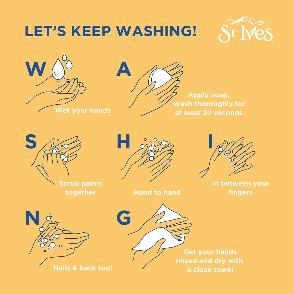 St. Ives body wash with oatmeal and shea butter ingredients