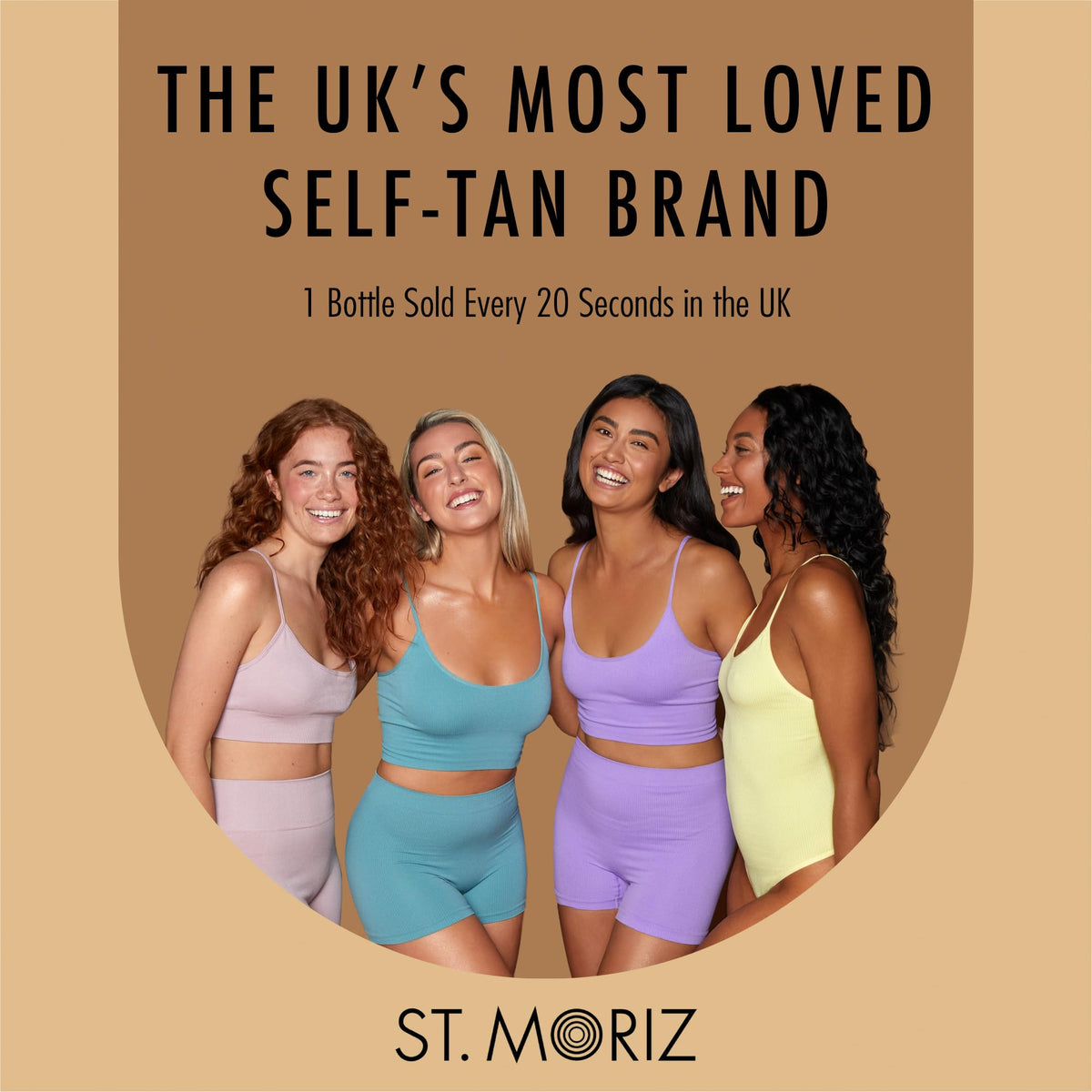 ST. MORIZ Professional Medium Self Tanner Mousse 200ml packaging