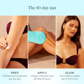 St.Tropez Classic Bronzing Self Tan Mousse application mitt