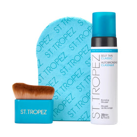 St.Tropez Ultimate Tan Kit with bronzing mousse and mitt