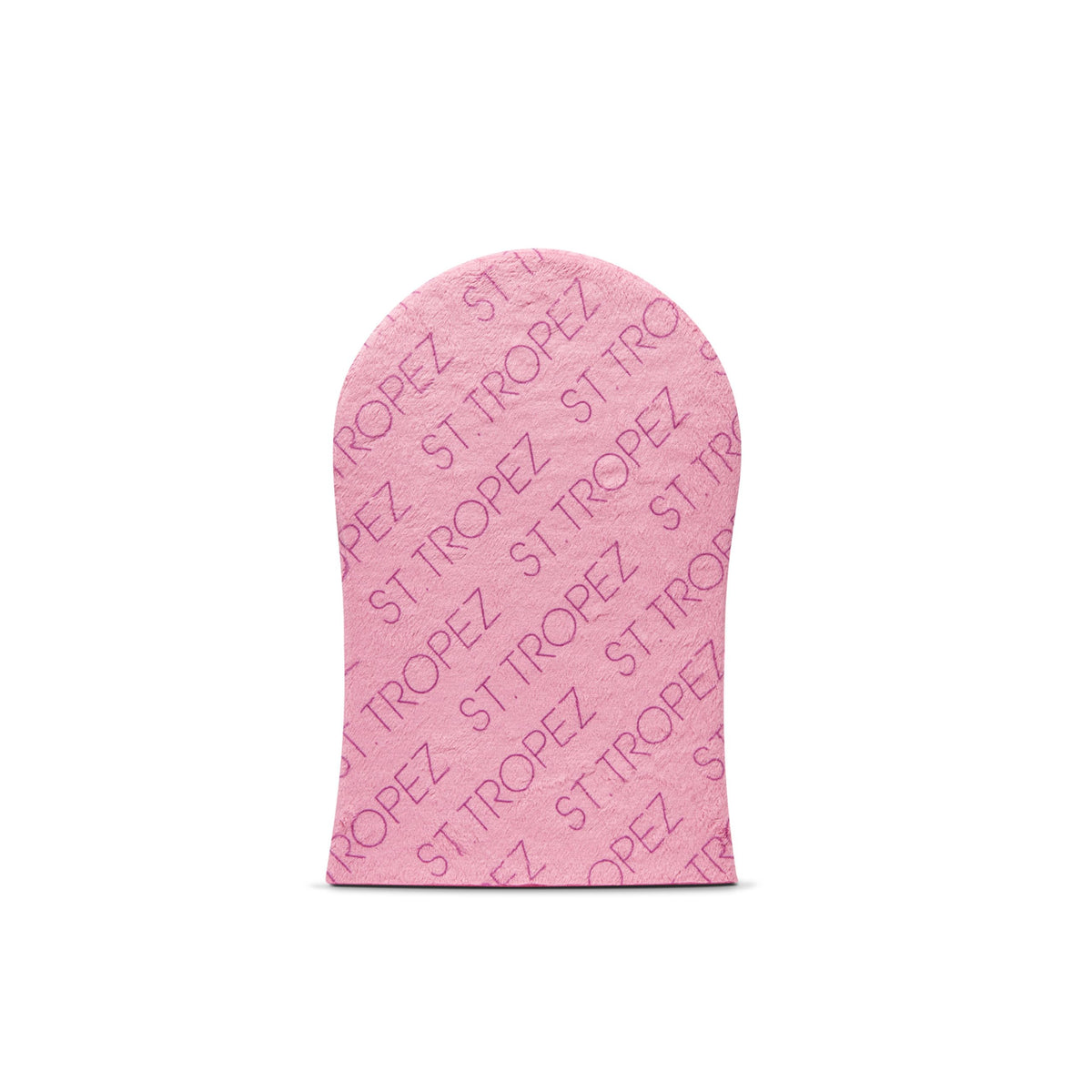 St.Tropez Velvet Pink Self Tan Applicator Mitt front view