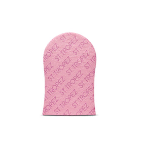 St.Tropez Velvet Pink Self Tan Applicator Mitt front view