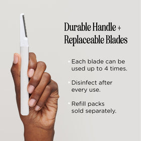 StackedSkincare Dermaplaning Tool with replaceable blades