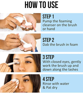 STACY LASH Eyelash Extension Shampoo 1US Gal in salon setting