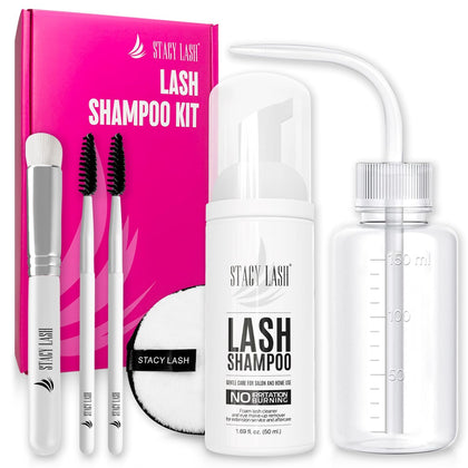 STACY LASH Lash Shampoo Kit 100ml with included tools