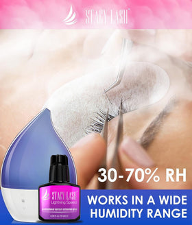 STACY LASH Lightning Speed Eyelash Extension Glue 10ml side view
