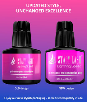 STACY LASH Lightning Speed Eyelash Extension Glue close-up of nozzle