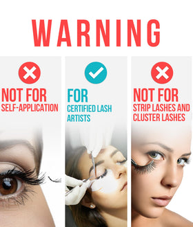 STACY LASH Sensitive Eyelash Extension Glue 10ml packaging