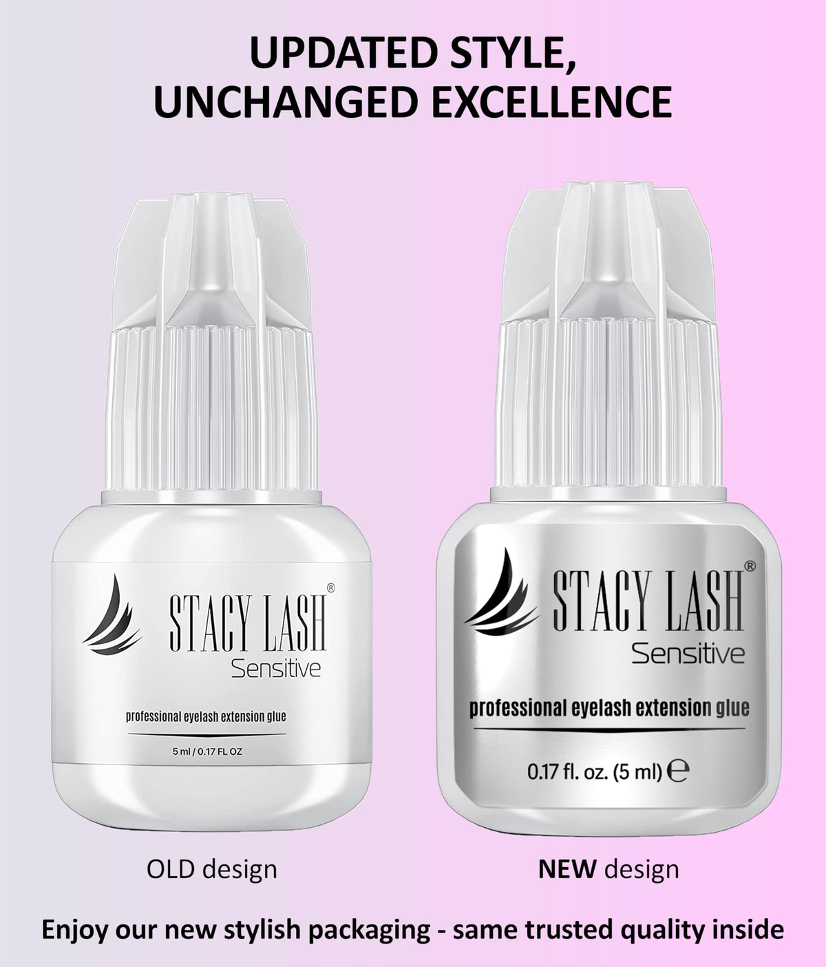 STACY LASH Sensitive Eyelash Extension Glue side view