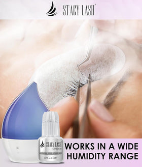 STACY LASH Sensitive Eyelash Extension Glue with lash tools