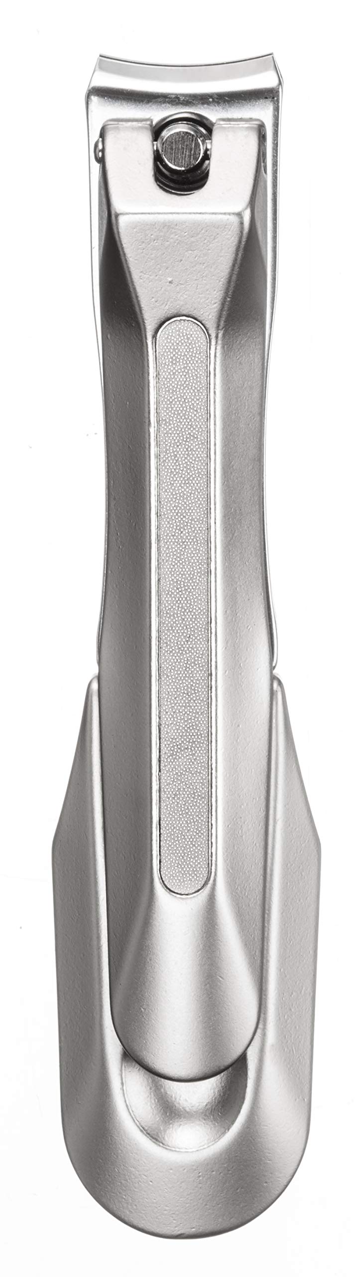 匠の技 Stainless Steel Nail Clipper front view with built-in nail file