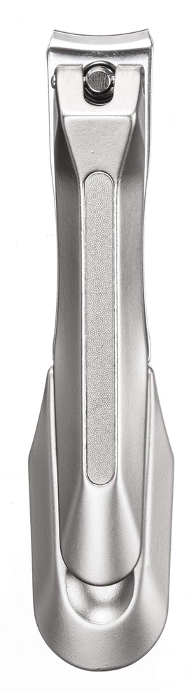匠の技 Stainless Steel Nail Clipper front view with built-in nail file
