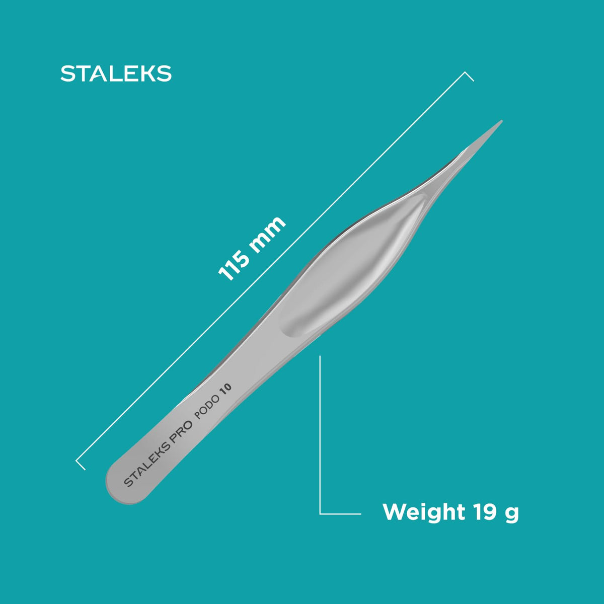 Staleks PODO 10 Podology Tweezers with sterilisation tools