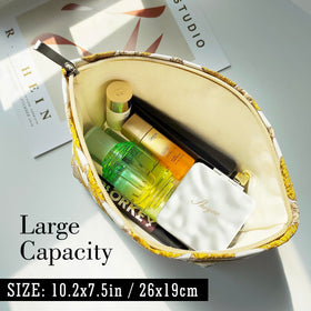 STARDW Cute Makeup Bag side view highlighting zipper