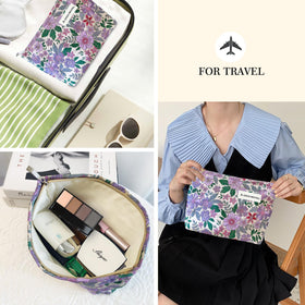 STARDW Floral Makeup Bag packaging front view