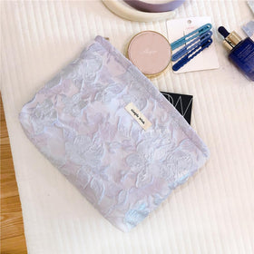 STARDW Floral Makeup Bag side view showing design