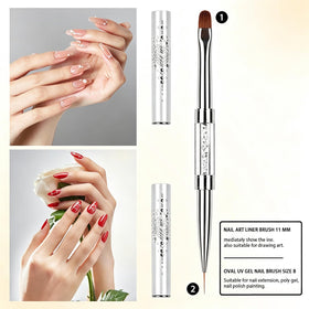 starfa lab Nail Art Liner Brush 11 mm detail