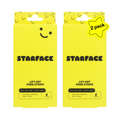 Starface Deep Cleansing Blackhead Remover Nose Pore Strips packaging front view