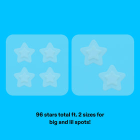 Starface Hydro-Star Clear Hydrocolloid Pimple Patch sizes comparison