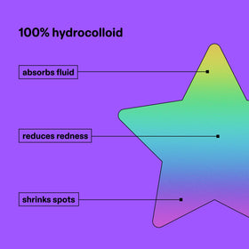 Starface Hydro-Star® Holographic Pimple Patch in Big Yellow compact