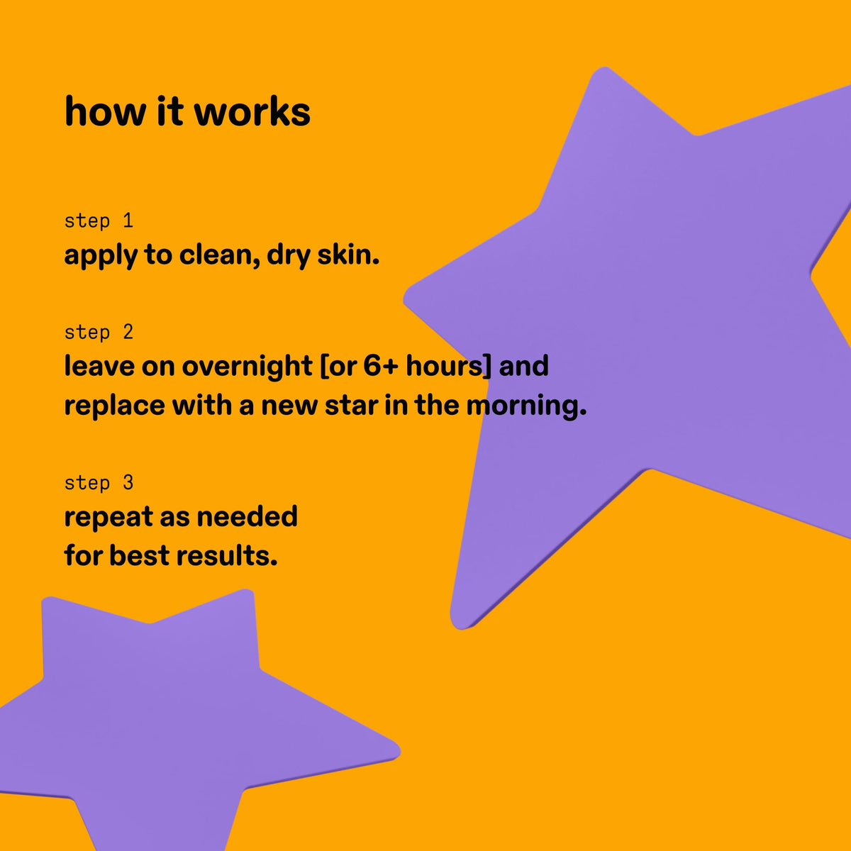 Starface Hydro-Star Recovery Pimple Patch application on skin