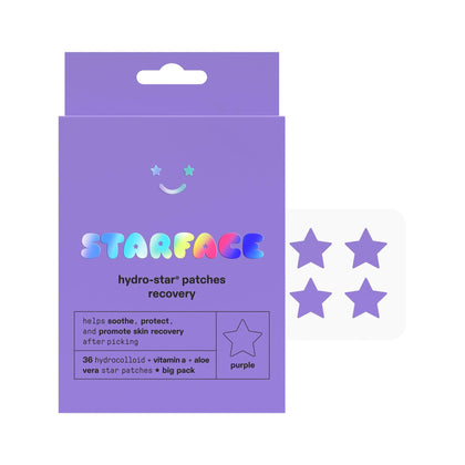 Starface Hydro-Star Recovery Pimple Patch front view with packaging