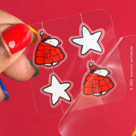 Starface Hydro-Star® Red Snoopy Pimple Patch close-up