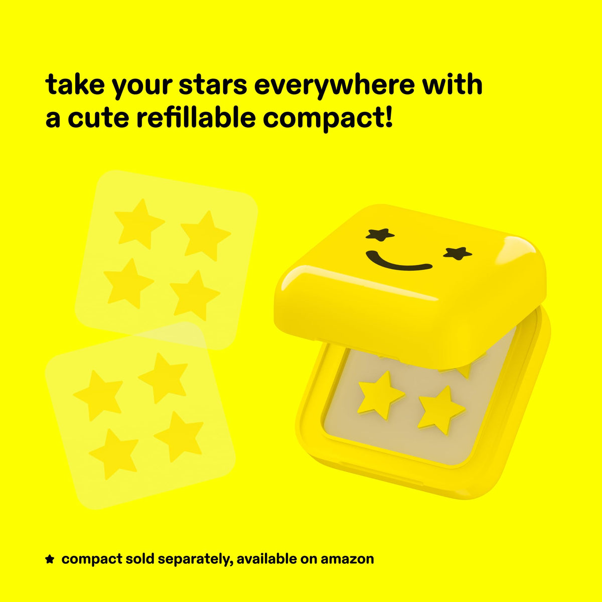 Starface Hydro-Star Yellow Hydrocolloid Pimple Patch in Big Yellow compact