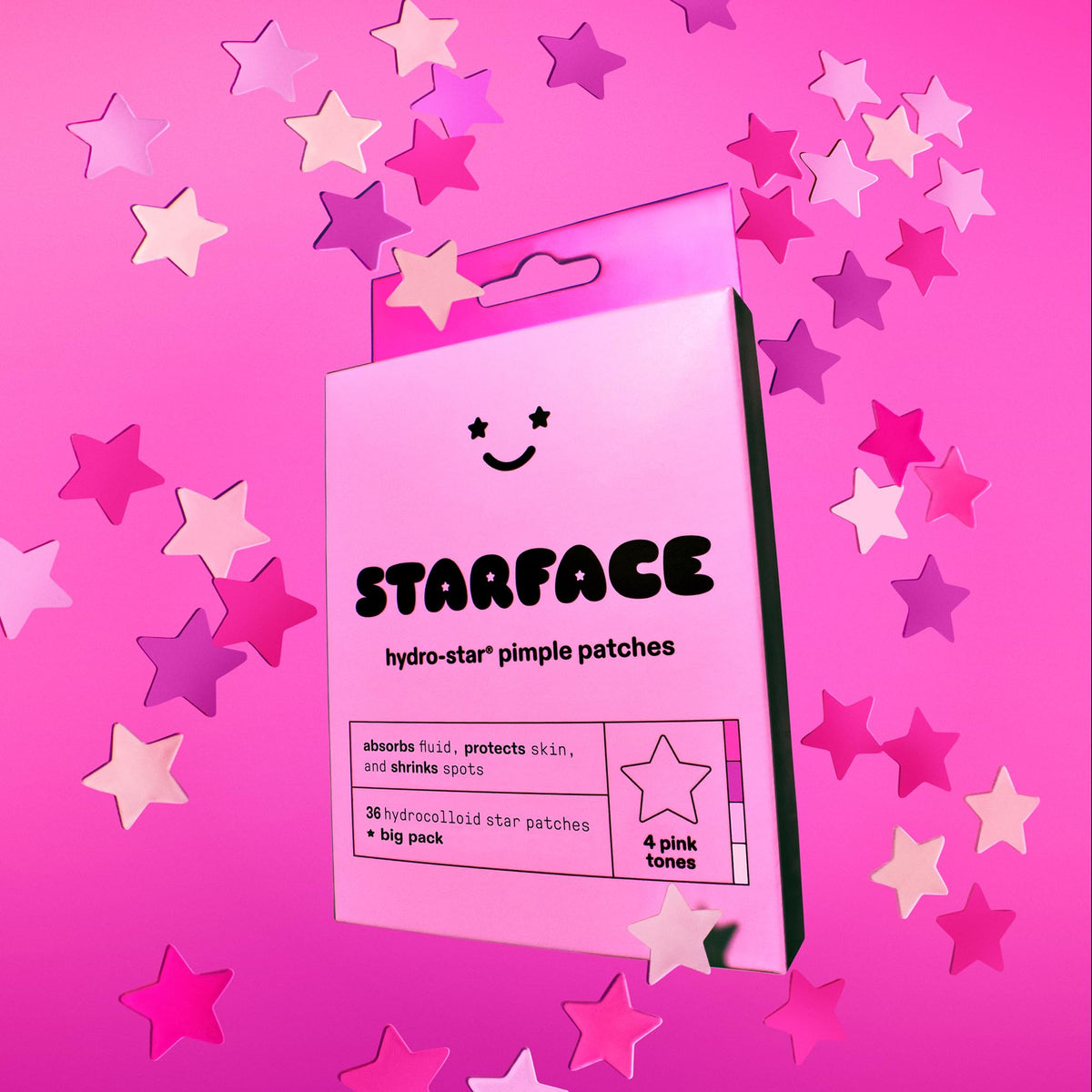 Starface HydroStar Pink Hydrocolloid Pimple Patch lifestyle scene