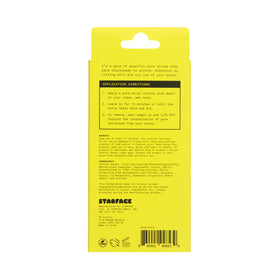Starface pore strips displayed with aloe vera and witch hazel ingredients
