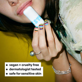 Starface Star Balm® Very Vanilla Hydrating Lip Balm side view