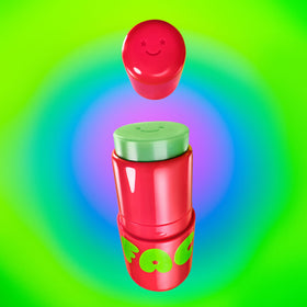 Starface Star Balm Watermelon Squeeze Hydrating Lip Balm on a table