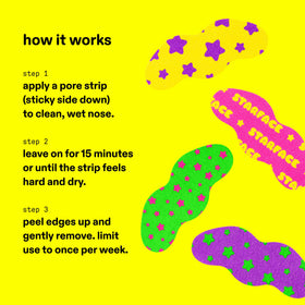 Starface Star Strips™ with aloe vera and witch hazel ingredients