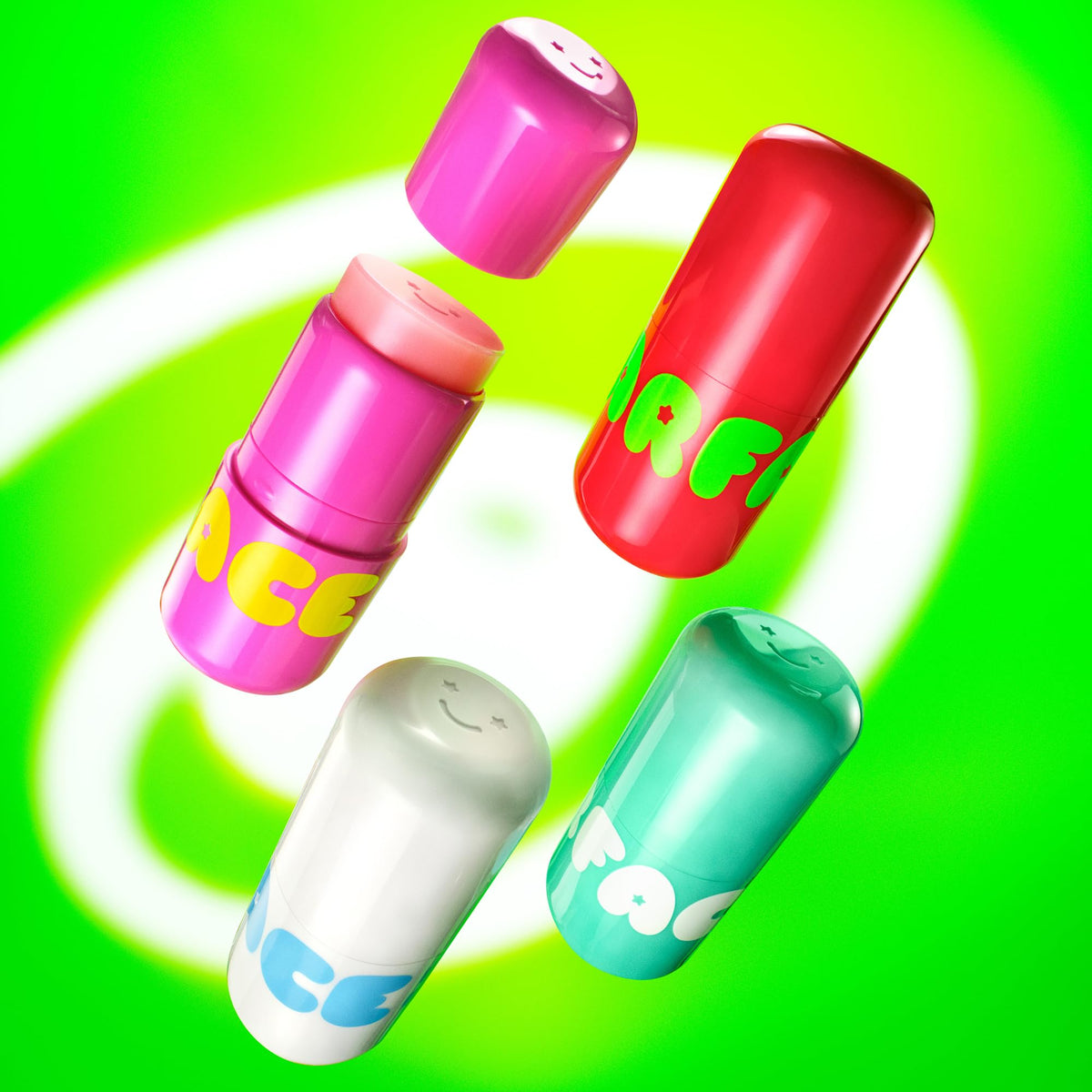 Starface World Star Balm® Magic Mint Hydrating Lip Balm with mint leaves