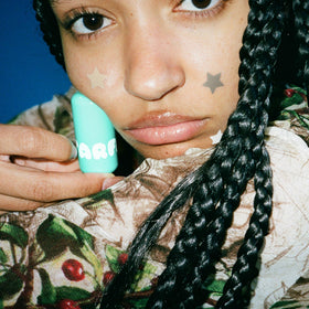 Starface World Star Balm® Magic Mint Lip Balm with mint leaves