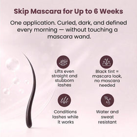 Step-by-step illustrated guide included in LIVIA Lash Lift Kit