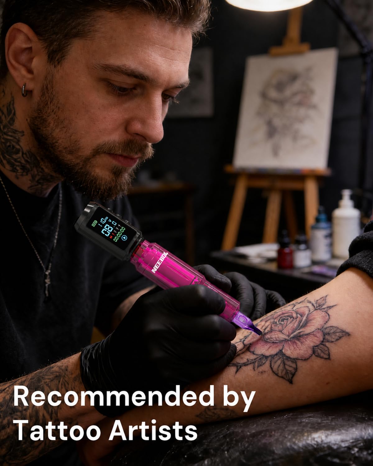 Sterile needles included in Neebol tattoo kit