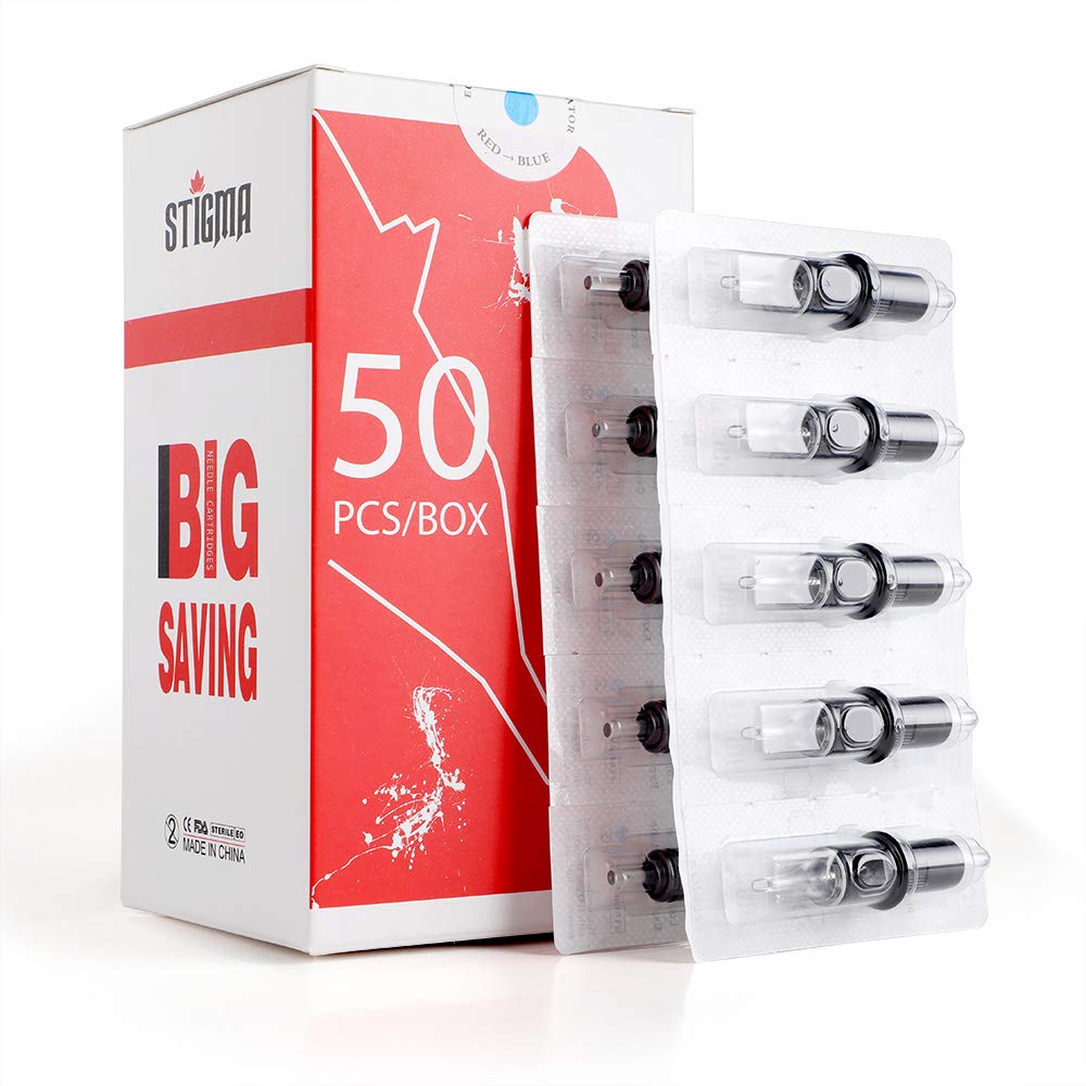 STIGMA tattoo needle cartridges with standard machine compatibility