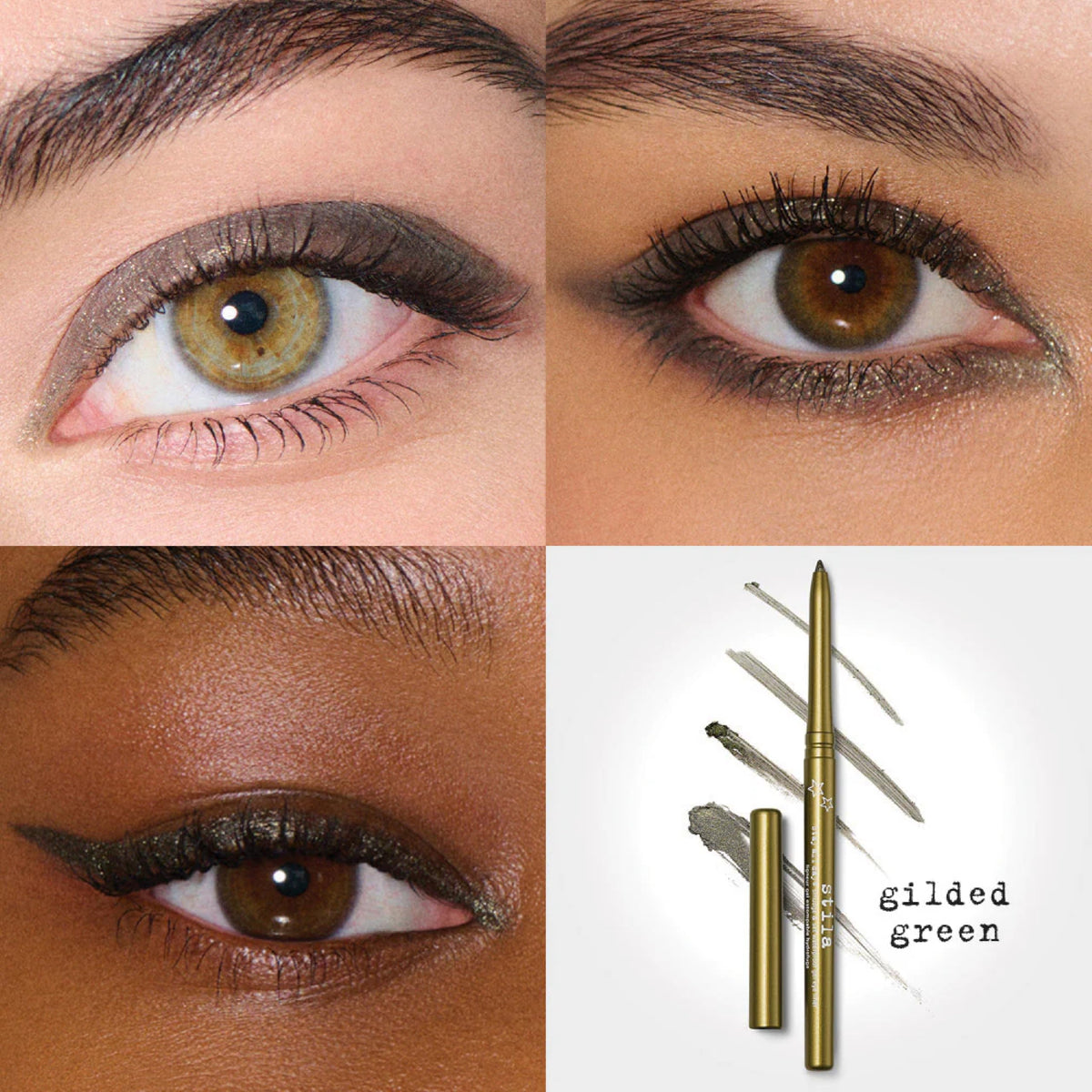 stila Gel Eyeliner Gilded Green packaging