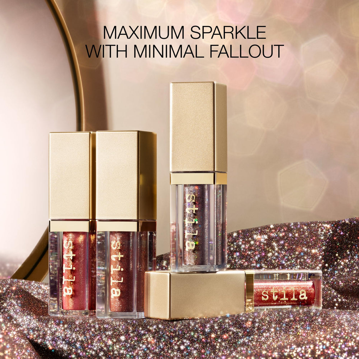 stila Glitter And Glow Liquid Eye Shadow with sparkles