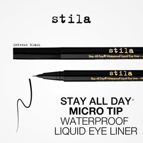 stila Stay All Day Waterproof Liquid Eye Liner micro tip close-up